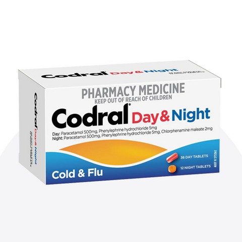 Codral Day & Night Tablet 48 Tabs