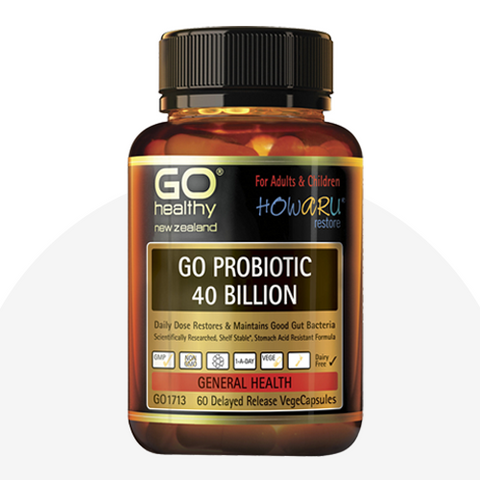Go Healthy Probiotic 40 Billion 60cap