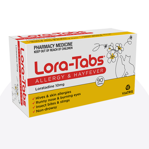 LORA-TABS Allergy & Hayfever 10mg 90 Tab