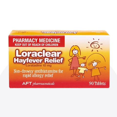 Loraclear Hayfever 10mg 90 Tabs
