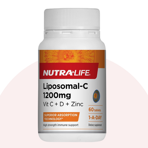 Nutralife Liposomal-C 1200 C+Zinc+D 30s