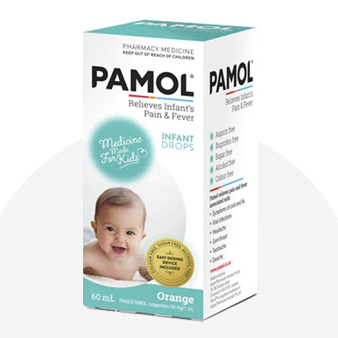 Pamol Infant Drops 60ml