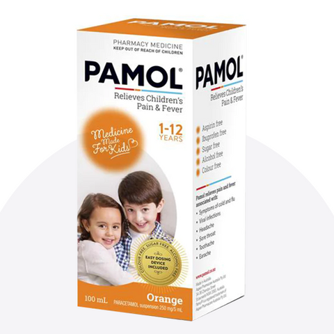 Pamol All Ages Orange 100ml