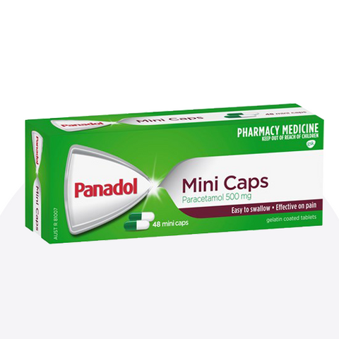 Panadol Mini Capssules 48 Caps