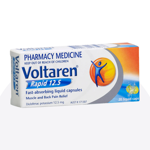 Voltaren Rapid 12.5mg 20 Liquid Caps