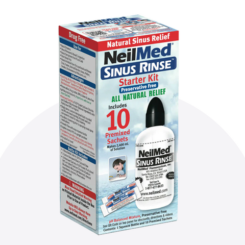 Neilmed Sinus Rinse Kit 240ml + 10 Sachets