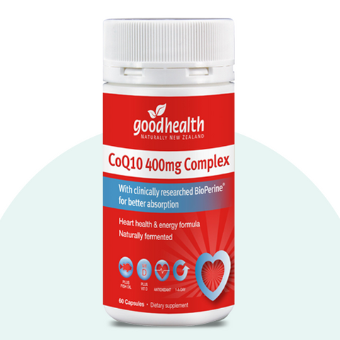 Good Health CoQ10 400mg 60caps