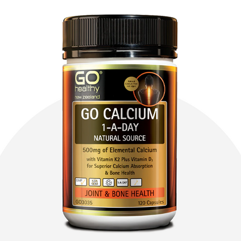 Go Healthy Calcium 1-A-Day 120caps