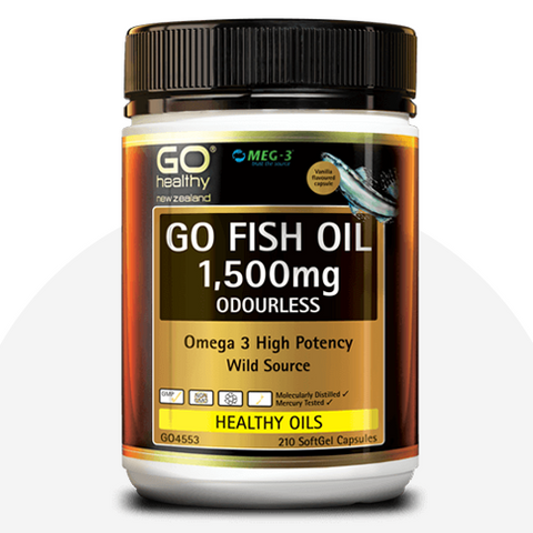 Go Healthy Fish Oil 1500mg 210caps