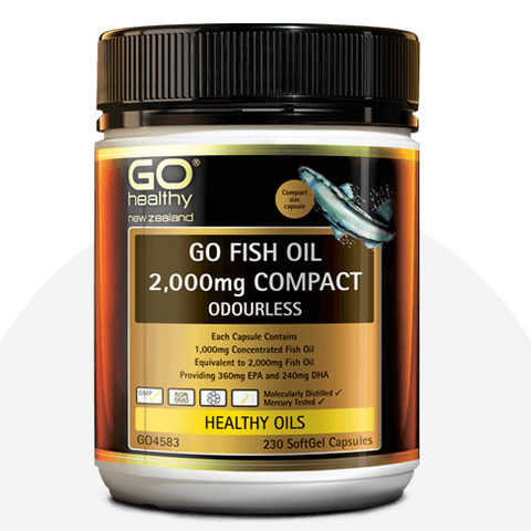 Go Healthy Fish Oil 2000mg 230caps