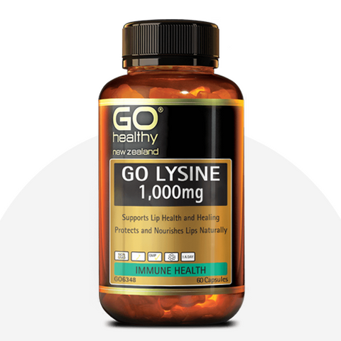 Go Healthy Lysine 1000mg 60caps