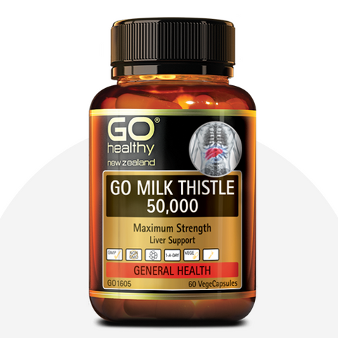 Go Healthy Milk Thistle 50000mg 60caps