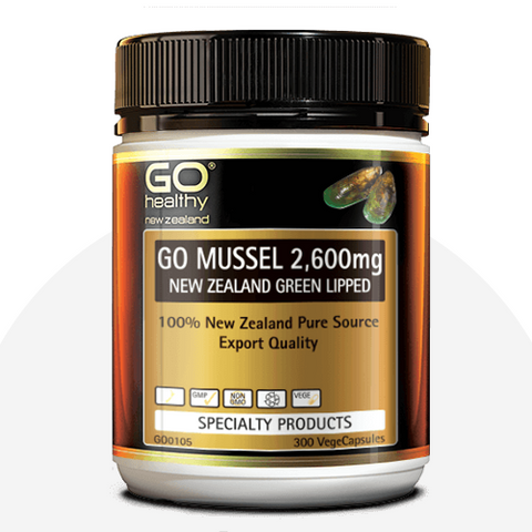 Go Healthy Mussel 2600mg 300caps