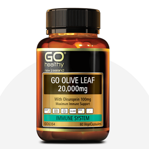 Go Healthy Olive Leaf 20000mg 60caps