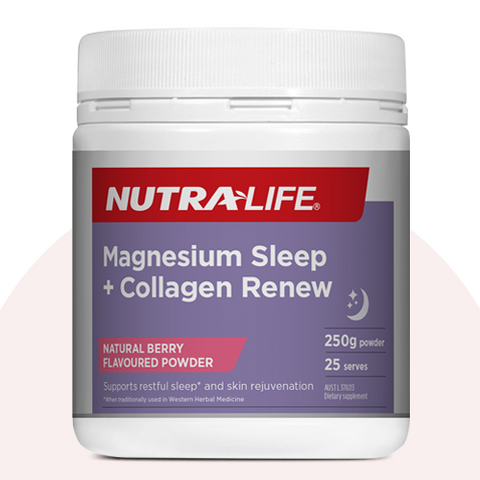 Nutralife Magnesium Sleep+Collagen Renew 250g