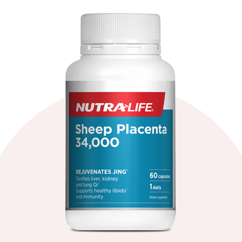 Nutralife Sheep Placenta 34000mg 60caps