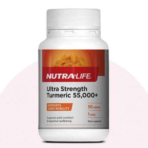 Nutralife Turmeric 55,000+ Ultra Strength 50tabs
