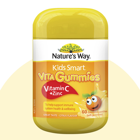 Nature's Way Kids Smart Vita Gummies Vit C + Zinc 60s